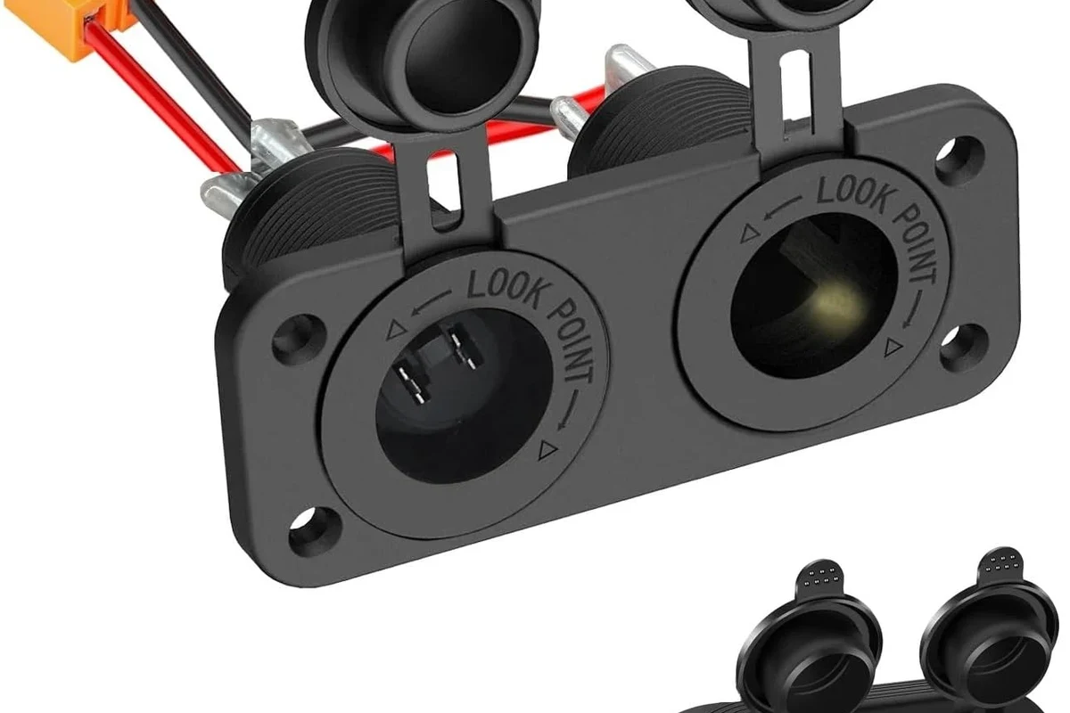 12 Volt Accessory Power Outlet Socket for Convenient
