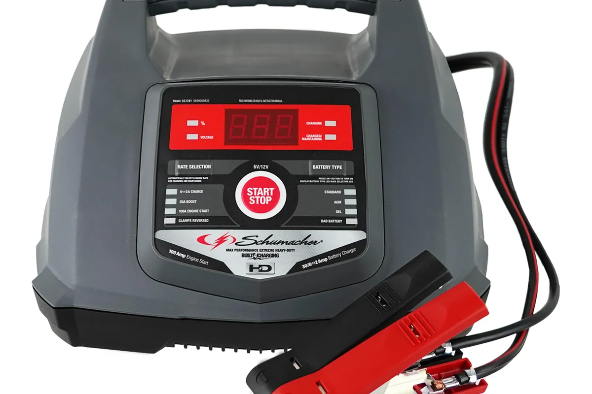 Car Battery Charger and Engine Starter for Reliable
